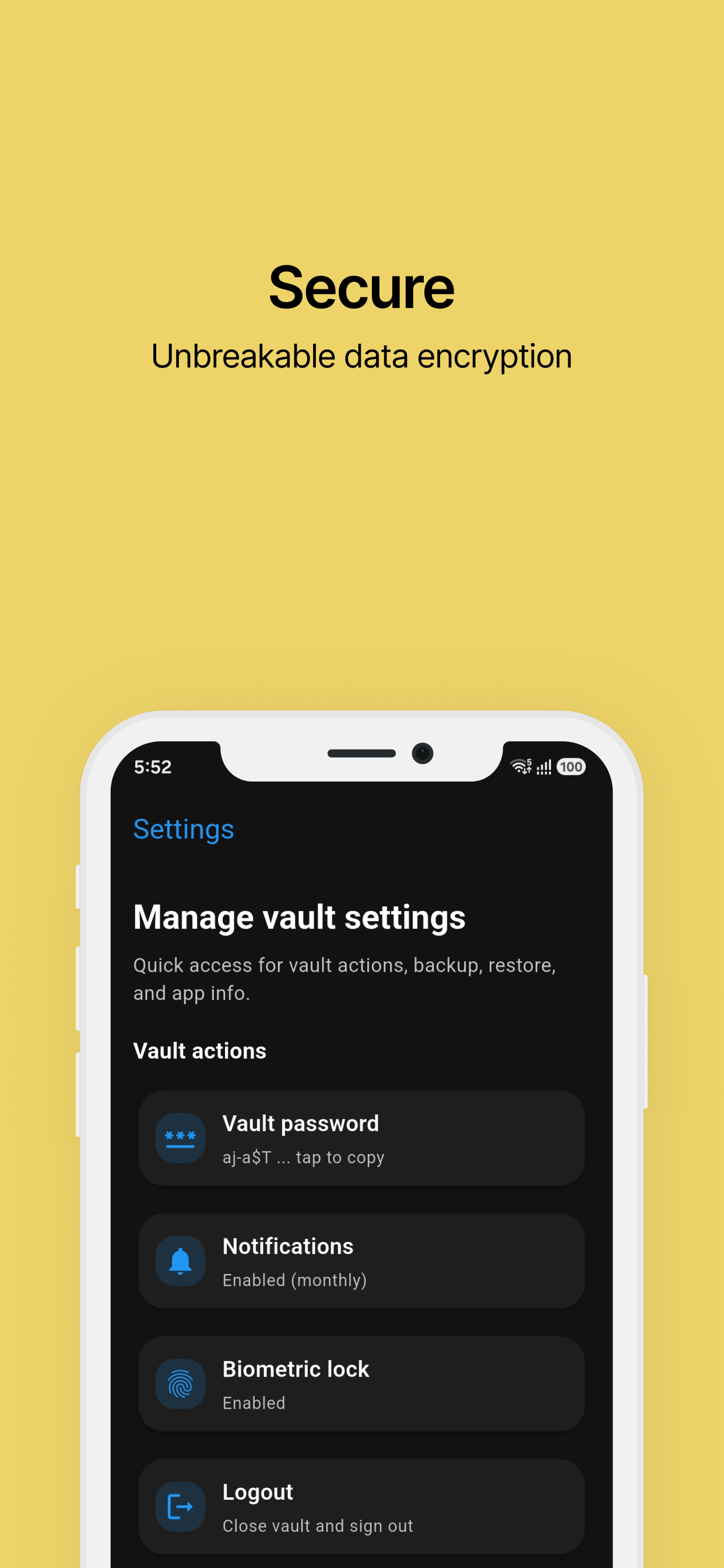 Secure by default